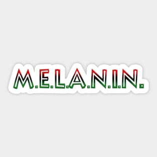 M.E.L.A.N.I.N. Sticker